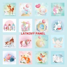 Látkový panel - sada - 235-47 - sada i na pexeso