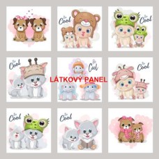 Látkový panel - sada - 235-50 - sada i na pexeso
