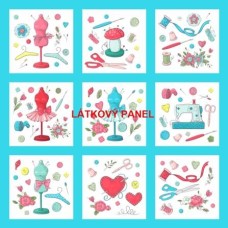 Látkový panel - sada - 235-70 - sada i na pexeso