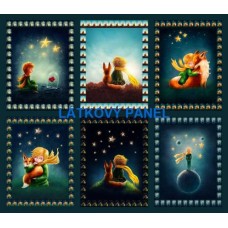 BAVLNĚNÝ PANEL Malý princ 35x40 cm  bsk-pex9