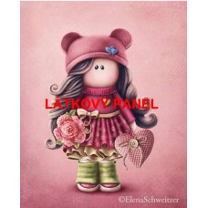 BAVLNĚNÝ PANEL 7x10 cm  BSK-221