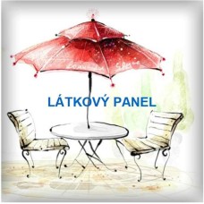 BAVLNĚNÝ PANEL  10x10 cm  zpf295
