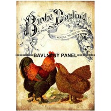 BAVLNĚNÝ PANEL  14x20 cm  far70