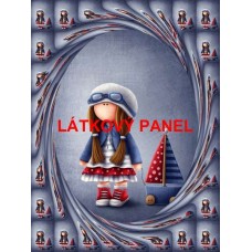 BAVLNĚNÝ PANEL 11x15 cm  BSK-c85