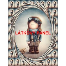 Úpletový panel 34x45 cm  USK-c217