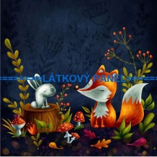SOFTSHELL PANEL liška 35x35 cm SSK-76
