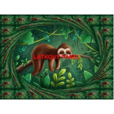 SOFTSHELL PANEL lenochod 11x15 cm SSK-c182
