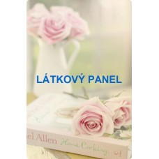 BAVLNĚNÝ PANEL  13x20 cm  - kve48