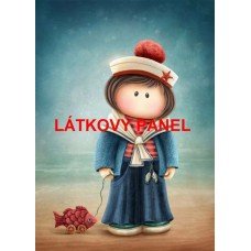 Teplákovina - panel Malý námořník 26x35 cm TSK-226