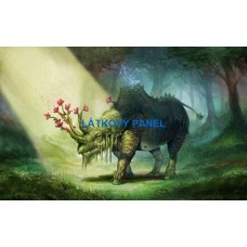 BAVLNĚNÝ PANEL - 12x20 cm  zv757