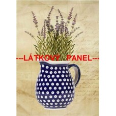 BAVLNĚNÝ PANEL  11x15 cm  lef319