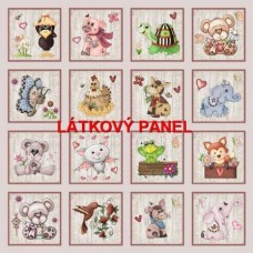 Látkový panel - sada - 142-497 - sada i na pexeso