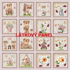 Látkový panel - sada - 142-498 - sada i na pexeso