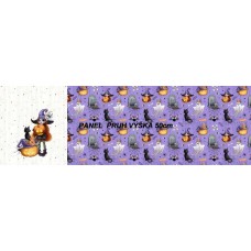Panel pruh - kolekce HALLOWEEN  v 50cm /š. dle materiálu 273-35