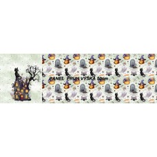 Panel pruh - kolekce HALLOWEEN  v 50cm /š. dle materiálu 273-36