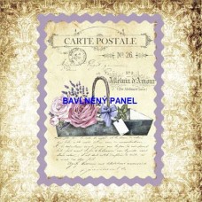 BAVLNĚNÝ PANEL  15x15 cm lef335