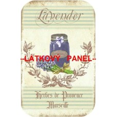BAVLNĚNÝ PANEL  13x20 cm  lef353