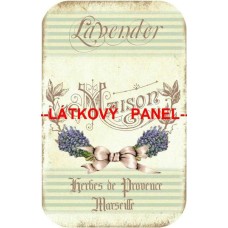 BAVLNĚNÝ PANEL  13x20 cm  lef355