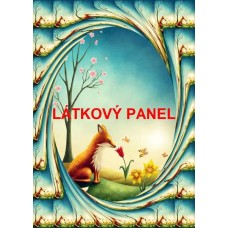 BAVLNĚNÝ PANEL liška 11x15cm  BSK-c57