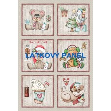 BAVLNĚNÝ PANEL - 20x30 cm MDMF64