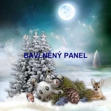 BAVLNĚNÝ PANEL 35x35 cm zk156