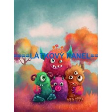 BAVLNĚNÝ PANEL -   18x25 cm  BSK-52