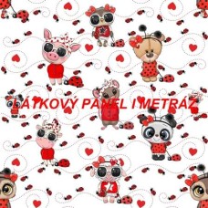 Metráž - kolekce PANDA     289-16