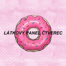 Látkový panel ČTVEREC -  289-34