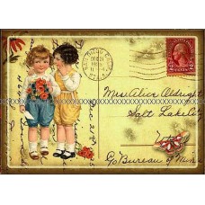 Bavlněná látka-panel A2538