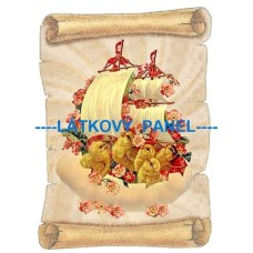 BAVLNĚNÝ PANEL 11x15 cm VEF85