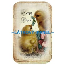 BAVLNĚNÝ PANEL 6x10 cm VEF97