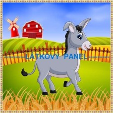 BAVLNĚNÝ PANEL 10x10 cm   df429
