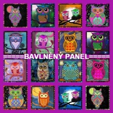 BAVLNĚNÁ LÁTKA - panel 20x20 cm   FNP420