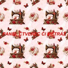 Látkový panel nebo metráž VINTAGE -  301-3