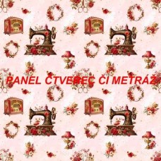 Látkový panel nebo metráž VINTAGE -  301-9
