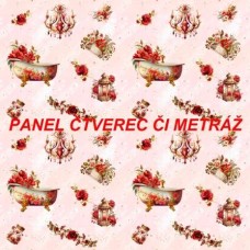 Látkový panel nebo metráž VINTAGE -  301-16