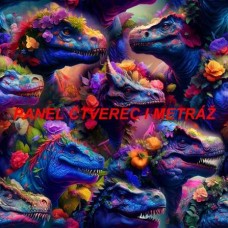 Látkový panel nebo metráž DINO -  283-294