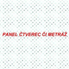Látkový panel nebo metráž KOLEKCE ČERVENÁ PANDA - 301-172