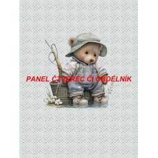 Látkový autorský  panel - KOLEKCE PLYŠÁCI A SPOL - 301-192