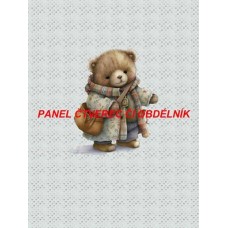 Látkový autorský  panel - KOLEKCE PLYŠÁCI A SPOL - 301-193