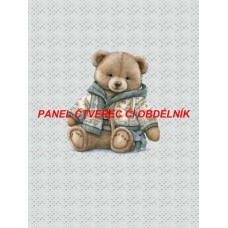 Látkový autorský  panel - KOLEKCE PLYŠÁCI A SPOL - 301-194