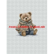 Látkový autorský  panel - KOLEKCE PLYŠÁCI A SPOL - 301-195