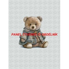 Látkový autorský  panel - KOLEKCE PLYŠÁCI A SPOL - 301-196