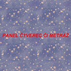 Látkový panel nebo metráž KOLEKCE SOVA NA KNIHÁCH-  301-266