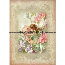 BAVLNĚNÝ PANEL 14x20 cm  vin575