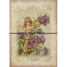 BAVLNĚNÝ PANEL 14x20 cm  vin576