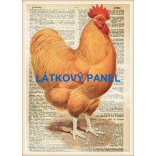 BAVLNĚNÝ PANEL  14x20 cm  far128