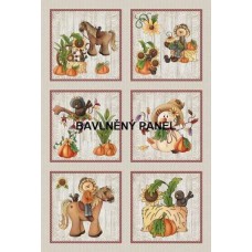 BAVLNĚNÝ PANEL - SADA větší 36x53 cm  MDVf320