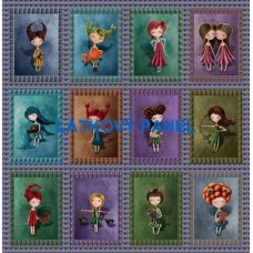 BAVLNĚNÝ PANEL 40x40 cm  bsk-pex12