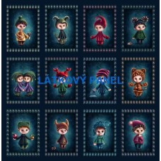 BAVLNĚNÝ PANEL 60x60 cm  bsk-pex14